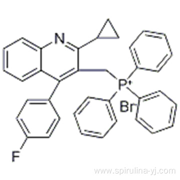 Phosphonium, [[2-cyclopropyl-4-(4-fluorophenyl)-3-quinolinyl]methyl]triphenyl-, bromide (1:1) CAS 154057-58-6